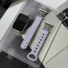 Correa de Reloj Compatible con Huawei Band 11 Pro, Band 8/9/10 NFC, Correa de Alta Gama para Mujer Iris Nappa
