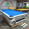 Mesa de Billar de Nueve Bolas de Lujo Sexta Generación para Hogar Interior Estándar Adulto Mesa de Billar Multifuncional Americana Mesa de Ping Pong