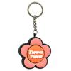 Accesorios de llavero de amor apasionado transfronterizo y paz DIY para bolsa adornos de bolsa nicho PVC caucho blando llavero en stock