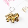 Llavero de unicornio con lentejuelas reflectantes transfronterizas, colgante de sirena, adorno para bolso, llavero de dinosaurio, joyería