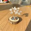 Adornos de grava de cristal natural para árbol de la riqueza, base de tronco ecológica, decoración para el hogar y el coche.