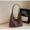 Bolso Grande Estampado Leopardo Retro para Mujer 2025 Nuevo Casual Gran Capacidad Bolso Tote para Viajar Bolso de Hombro Coreano Moderno