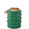 Tampa de vegetal oca com tampa para sobras de mesa de jantar tampa de vegetal multifuncional tigela de vegetal multicamadas à prova de moscas e insetos de verão casa
