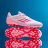 Zapatos de fútbol F50 para el Mundial transfronterizo para hombres y mujeres, de corte bajo con tacos largos para césped artificial para jóvenes, zapatos de entrenamiento de fútbol al por mayor