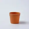 Mini Maceta de Plástico de Color Arcilla Simulada Paisaje en Miniatura Maceta para Suculentas Muñeca de Flor de Ganchillo Casa de Muñecas DIY Camino de Disparo