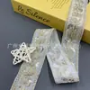 Cinta Bordada de Código de Barras con Cuentas Huwei Estilo Étnico Dai Encaje Hanfu 4.5CM de Ancho Accesorios para Ropa Infantil