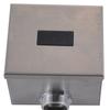Inodoro con descarga de infrarrojos de acero inoxidable al por mayor con sensor automático y descarga de heces.