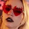 Nuevas Gafas de Sol de Diablito Personalizadas, Gafas de Sol Transfronterizas Europeas y Americanas Personalizadas y de Moda para Graduación, Gafas de Sol sin Montura con Forma Especial
