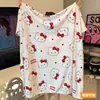 Manta de terciopelo de leche manta gruesa para sofá chal de oficina manta para siesta toalla de terciopelo de coral edredón siesta del mediodía manta para aire acondicionado