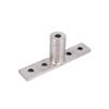 Asiento de Pasador de Acero Inoxidable Accesorios Limpiaparabrisas Pasador a Prueba de Viento Bisagra de Muro Cortina de Cristal Asiento de Pasador a Prueba de Viento