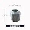 Juego de Cerámica Estilo Japonés para Salsa de Soja Juego de Mesa de Cuatro Piezas tamaño pequeño Olla para Salsa de Soja Frasco para Chile Frasco para Palillos traje