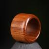 Incienso Jiangzhen sándalo verde ébano sándalo rojo sándalo de sangre anillo llave regalo chino juego de texto artesanía piezas pequeñas para jugar