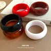 Pulsera Redonda de Moda con Gradiente Transfronterizo Europea y Americana, Pulsera Versátil de Nicho Vintage, Joyería Elegante de Gama Alta al por Mayor para Mujeres