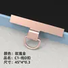 Soporte para Teléfono Móvil con Clip Metálico Giratorio de 360 Grados, Conexión Fija Giratoria de Acero Inoxidable, Duradero y Resistente, Correa para Teléfono Móvil