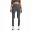 Pantalones de Yoga Elásticos de Cintura Alta con Estilo Europeo y Americano Sexy para Levantar Glúteos de Melocotón para Mujer, Pantalones Deportivos Ajustados para Correr y Fitness para Mujer