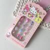 Adesivos para unhas infantis, adesivos para unhas de meninas, adesivos fofos para unhas, adesivos reutilizáveis para unhas, adesivos para unhas removíveis, atacado