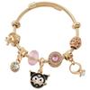 Pendente de Liga de Metal Desenho Animado Quente Transfronteiriço Sanrio Hello Kitty HelloKitty Joia Pulseira