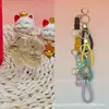 Colgante de Oro Puro 999 Oso "Te Amo por Siempre", Cordón Serie Oso Violento, Artículo Popular en Transmisiones en Vivo de Tiktok