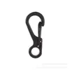 Venta al por mayor de fábrica hebilla de resorte mini SF llavero de aleación de zinc llavero de aleación hebilla exterior EDC