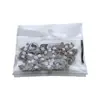 Acessórios Dourados para Unhas com Tema Borboleta Cor Café Claro, Gravata Borboleta Marrom Claro Estilo Maillard, Decorações para Unhas DIY Estilo Japonês