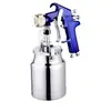 Pistola de pintura pneumática 4001 1.4-2.5mm personalizável alta atomização tipo sifão reservatório inferior pistola de pintura