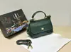 Bolsa de Mão de Couro de Vaca de Alta Qualidade com Padrão de Crocodilo Transfronteiriça Retro Nova Moda Versátil Luxo Leve Nicho Bolsa de Ombro Transversal
