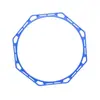 Círculo de Agilidad Octagonal Balón de Baloncesto Control de Balón Equipo de Entrenamiento Anillo de Entrenamiento Físico para Niños Círculo Hexagonal de Salto de Ritmo de Movimiento