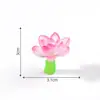 Micro paisagem de musgo vaso de planta suculenta luminoso criativo paisagismo de plantas acessórios decorativos DIY mini pequenos ornamentos