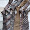 Corbata de Patrón Pequeño para Hombre Corbata de Vestir para Hombre Negocios 8cm Moda Casual Vintage Color Marrón Corbata de Dibujos Animados