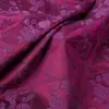 Flor de Rosa de Hilo Dorado y Plateado Jacquard Tridimensional Nuevo Estilo Chino Estilo Nacional Vestido Qipao Hanfu Seda Humana Algodón Humano Tela Jacquard
