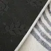 Alfombra de cabecera estilo crema para dormitorio, alfombra de suelo larga con forma especial de imitación cachemir, para habitación de niñas, fácil de cuidar, resistente al desgaste