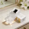 Caja de Perfume Personalizada de Oriente Medio con Logo Estampado en Oro, Caja Doble con Inserto, Bandeja Interior de Blíster y Caja de Regalo de Aceites Esenciales de Aromaterapia a Juego desde la Fábrica de Origen