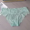 Ropa Interior Sexy de Encaje Cruzado Tentación Corte Transparente en Glúteos Cintura Baja Chica Deseo Puro Bragas Venta al por Mayor 1055