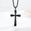 Collar Cruzado Personalizado Europeo y Americano para Hombre Colgante de Plata de Ley S925 Accesorios Retro de Moda Joyería de Venta Caliente Transfronteriza