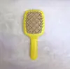 Peine de Costillas Hueco para Cabello Liso Sin Enredos, Peine Masajeador para Hombres y Mujeres, Peine para el Cuidado del Cabello para Dar Volumen y Crear Volumen Alto en la Coronilla