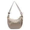 Bolsa de Bolinho de Massa Bolsa Feminina Bolsa Transversal Grande Capacidade Bolsa Geral 2025 Nova Mochila Esportiva Casual de Ombro Bolsa de Tecido Feminina