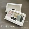Caja de cartón con ventana Spot para empaque de ropa interior caja de regalo de moda caja para pantalones de hombre y mujer