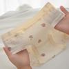 Ropa interior de algodón para niña, clase A, 7A, antibacteriana, transpirable, de cintura media, para mujer, linda, para estudiantes