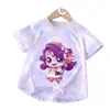 Traje Deportivo Lindo para Niñas Verano 2026 Nuevo Ropa de Secado Rápido Camiseta de Manga Corta de Seda de Hielo Pantalones Cortos para Niños Ropa de Casa a