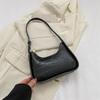 Moda retrô commuter textura bolsa axila para mulheres 2023 novo all-match ins shoulder bag feminino pequeno quadrado estilo coreano