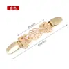 Clip para Fijar Chal Hebilla para Capa Hebilla para Cárdigan Abrigo Abrigo Hanfu Cheongsam Hebilla para Ropa Hebilla Metálica de Fijación Accesorios