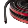 Tira de Sellado para Pilar A/B/C de Coche Tipo Viento de Cuatro Estaciones Tira Aislante de Sonido para Junta de Puerta Tira de Restauración para Reducción de Ruido, Impermeable y a Prueba de Polvo para Puerta Completa de Coche