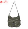 Angelkiss Bolso Tote de Gran Capacidad Transfronterizo Moda Multibolsillo Bolso de Hombro para Mujer Europeo y Americano