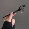 Nuevo Pasador de Estilo Chino con un Toque Vintage, Pasador de Madera Negra de Alta Gama para Mujer, Accesorio para el Cabello con Borla, Palillo para el Cabello, Nuevo Modelo 2026