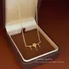 Novo Colar Romântico Estilo Chinês com Borla de Rosa Feminino Elegante da Moda Acessível Luxo Corrente para Clavícula Nicho de Alta Qualidade Elegante