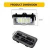 Adecuado para Toyota Alphard Serie 30 Vellfire Luz de Matrícula Rav4 Luz de Matrícula 8127033110