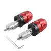 Accesorios de Modificación para Motocicleta Adecuados para Yamaha Nmax155 Tapón de Manillar Ponderado de Aleación de Aluminio Terminal de Equilibrio