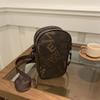 Moda Estampado de Letras Bolso Pequeño para Mujer 2025 Principios de Primavera Nuevo Moda Trendy Retro Trendy Bolso Cruzado de Hombro