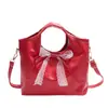 Bolso Cesta de Verduras Portátil Estilo Coreano Simple y Dulce para Mujer, Bolso Cruzado de Cuero con Cera de Aceite Moderno, Ligero y Versátil para el Trabajo