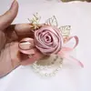 Ojal para boda de alta gama, accesorios de boda para el novio y la novia, ojales para el padre y la madre, ojales para las damas de honor y los padrinos, juego completo de alfileres y accesorios para corsage